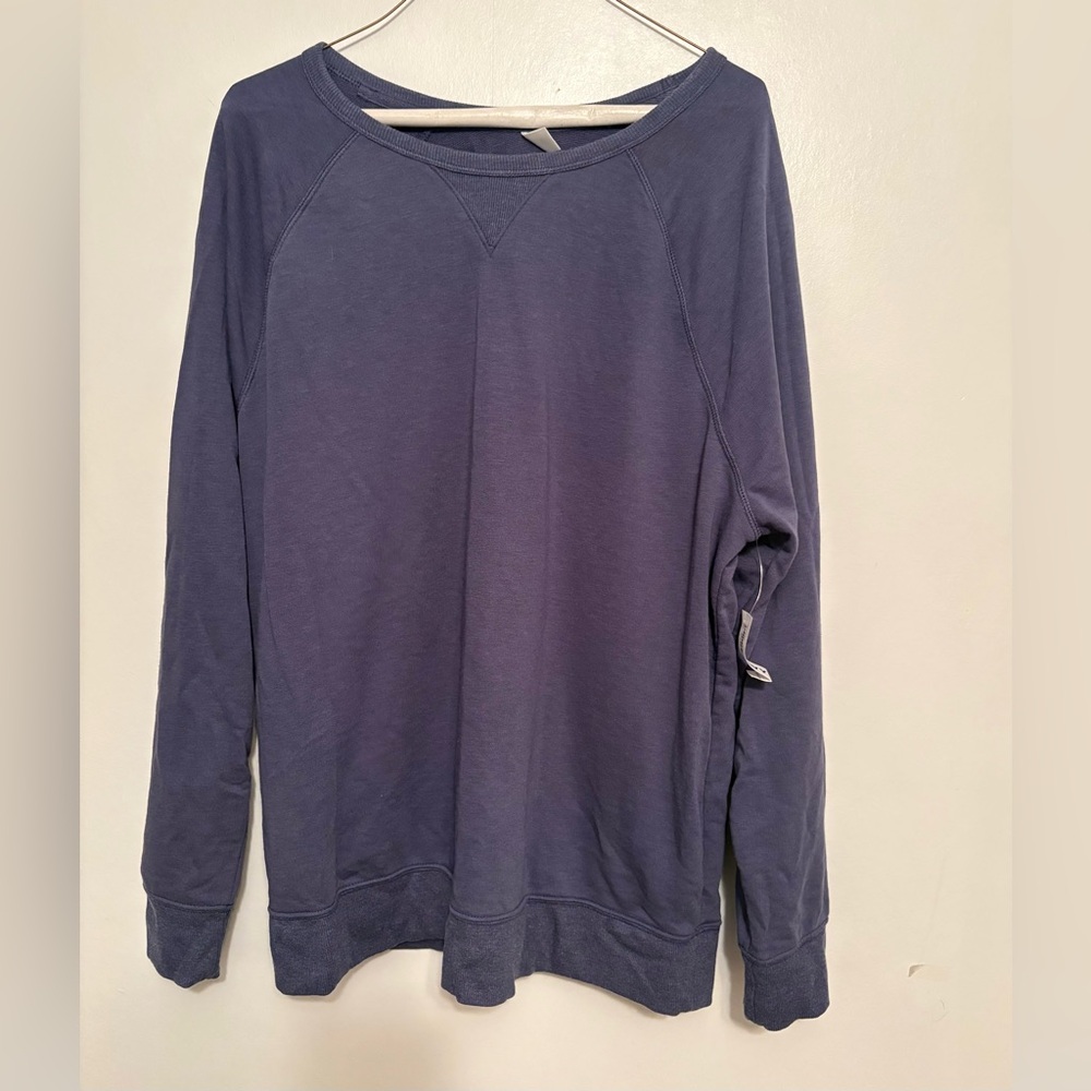 Nwt slate blue old navy sweatshirt size tall x large